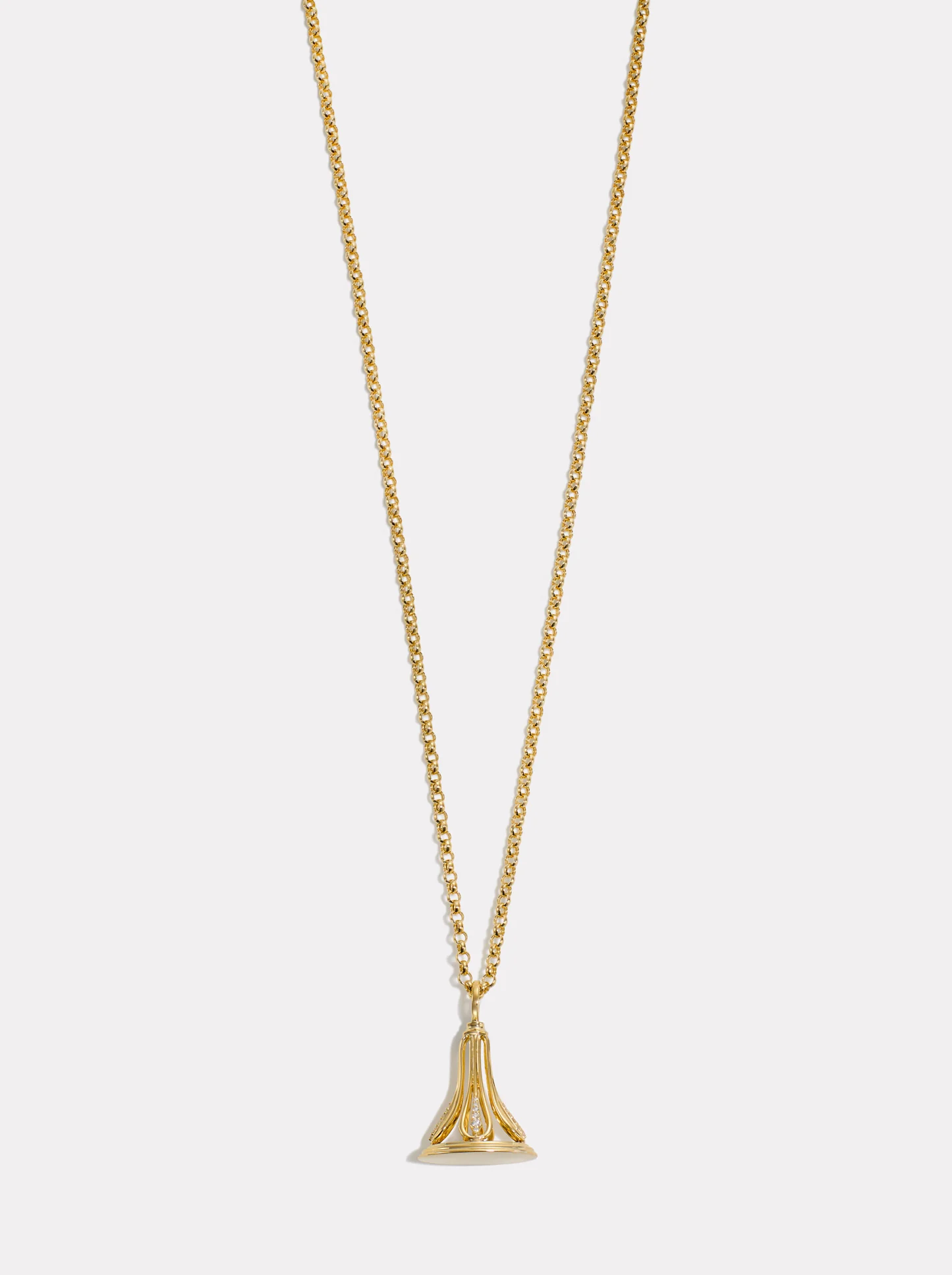 Amara Bell Pendant - Diamond - Image 5