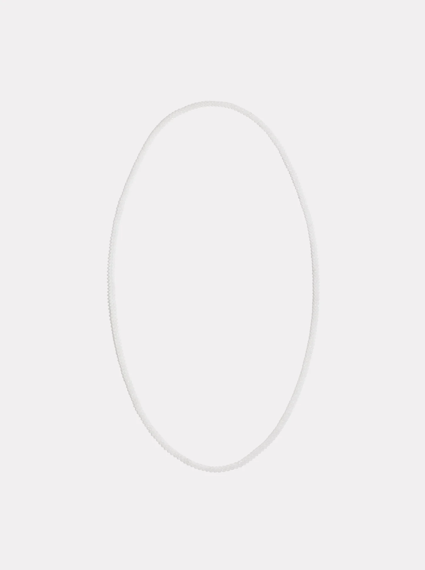 Diamond Aura Necklace | White Jasper - Image 3