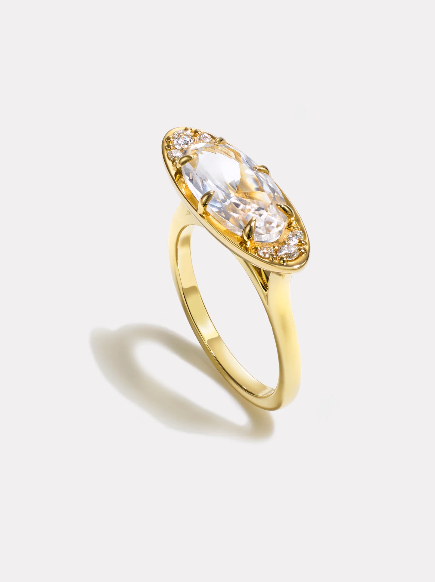 Stack_Ellipse Prism Ring Stack | White Topaz - 55 - Image 5