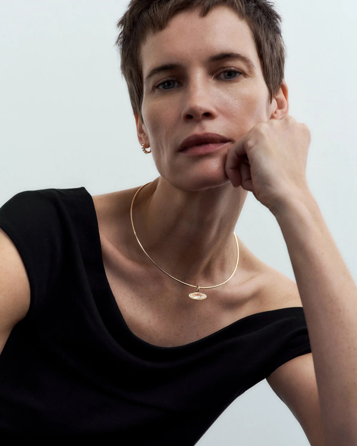 Ellipse Torque Necklace - Image 2
