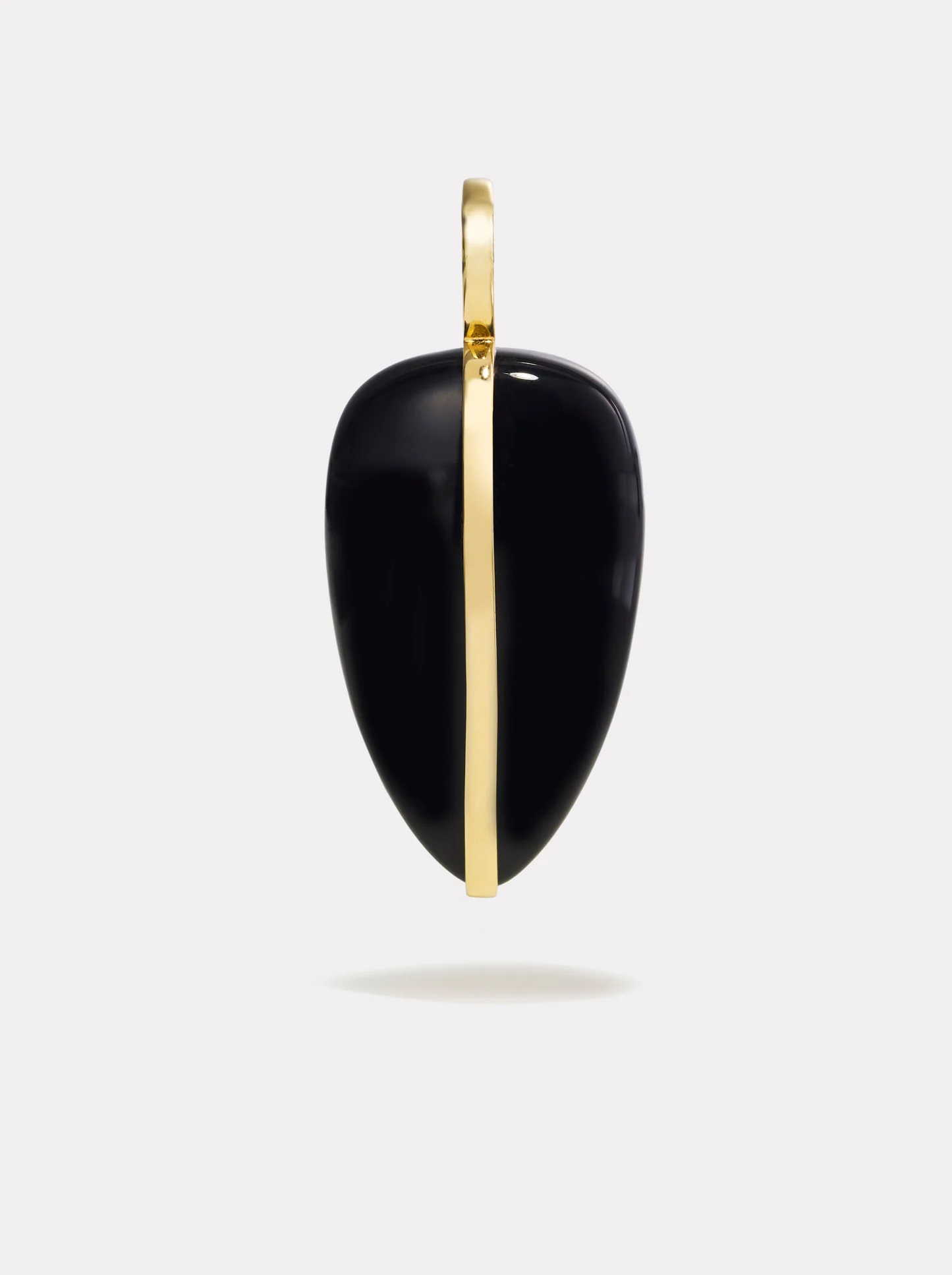 Large Pebble Pendant | Black Onyx